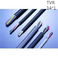 供应上海志惠TVR 14×1 铜芯优质天车电缆 足方足米
